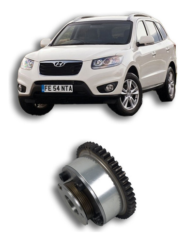 Polia Escape Hyundai Santa Fé 3.5 V6 24v À Gasolina