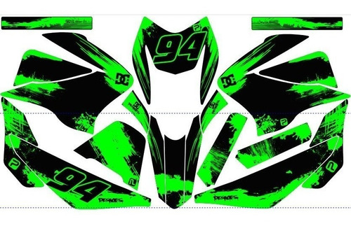 Stickers, Calca, Vinil, Para Moto Xr190 Mod-48