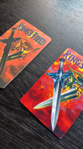 Cartas De Kings Field Ps1 Originales Playstation 1 (Usado)