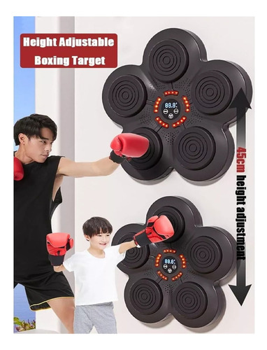 M Máquina De Boxeo Musical Colgada En La Pared Interior