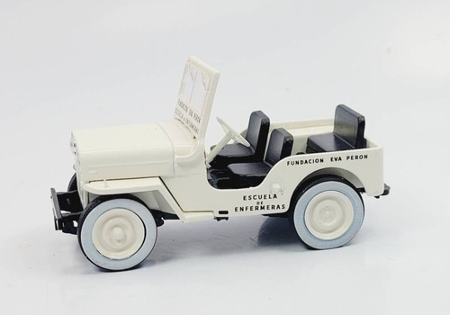 Unico Y Ultimo! Jeep Cj2a - Fundacion Eva Peron Miniatura