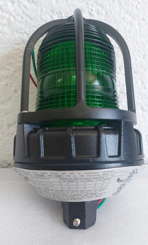 Luz Verde Federal Signal 191xl-024gs 24vac/dc