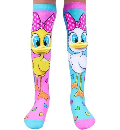 Calcetines De Pato Fluffy Para Niñas