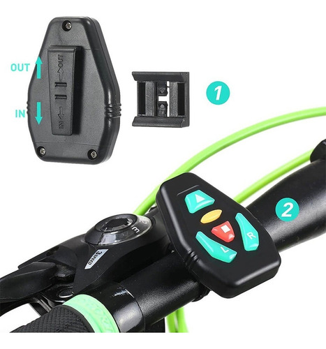 Chaleco Señal Led Ciclismo Ciclista Seguridad Luces De Giro