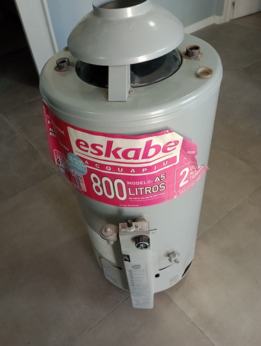 Termotanque Eskabe Acquapiu A5 - Pinchado - Zona Sarandí Gris (Usado)