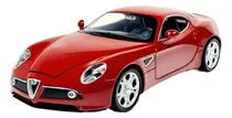 Comprar Auto A Escala Alfa Romeo 8c Competizione Escala 1:24 Welly