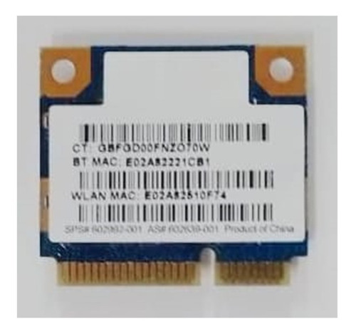 Tarjeta Wifi Hp 250 G3 Np Rt3090bc4 V20a Seminuev (Usado)