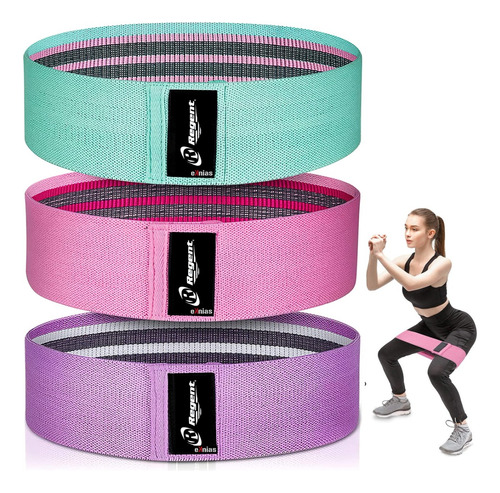 Set De Bandas Elastica Resistencia Crossfit Gluteo Ligas