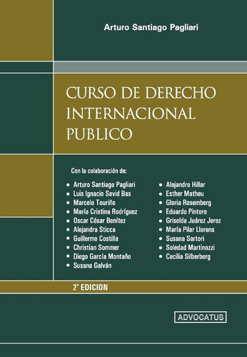 Curso De Derecho Internacional Publico  2ª Ed Pagliari
