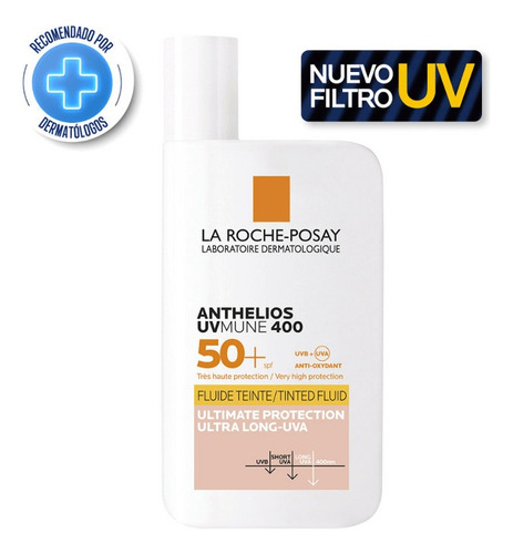 Anthelios Uvmune 400 Fluido Color Spf50+ La Roche-posay 50ml