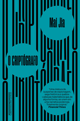 O criptógrafo, de Jia, Mai. Editora Schwarcz SA, capa mole em português, 2022