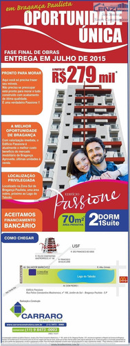 Imagem 2 de 5 de Apartamentos À Venda Em Bragança Paulista/sp - Compre O Seu Apartamentos Aqui! - 1267520