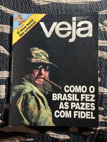 Revista Veja N 930 Ano 86 Fidel He-man Senna Fagner Eriksen