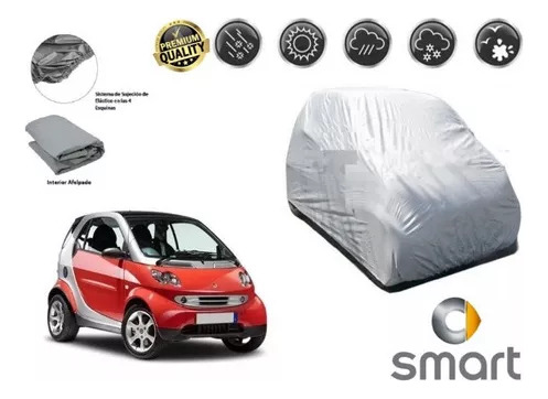 Funda Cubreauto Afelpada Premium Smart Fortwo 2001