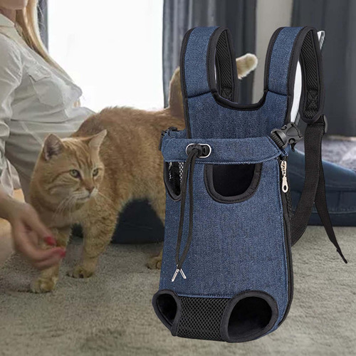 Mochila Porta-bebês Frontal Para Animais De Estimação,