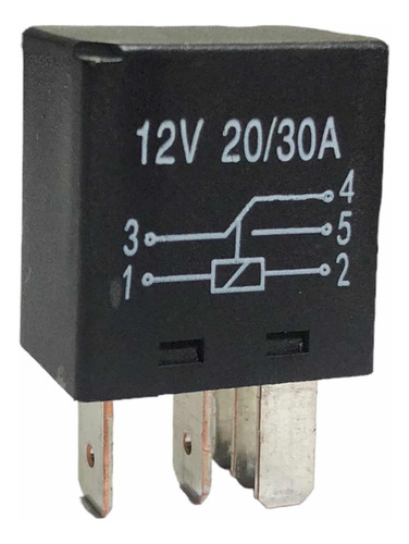 Micro Power Relay 5-pin 12v 20a / 30a Relevador 5 Terminales