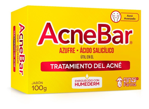 Jabón Acnebar Grisi 100g