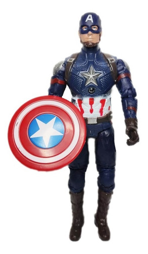 Figura Capitan America Articulada Avengers 