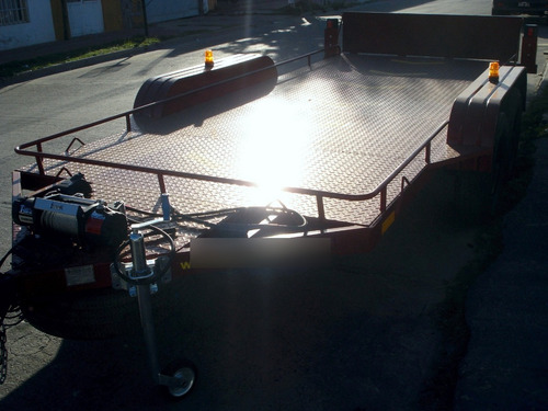 Trailer Para Auxilios Y Traslados Vehicular - 3.500 Kg.