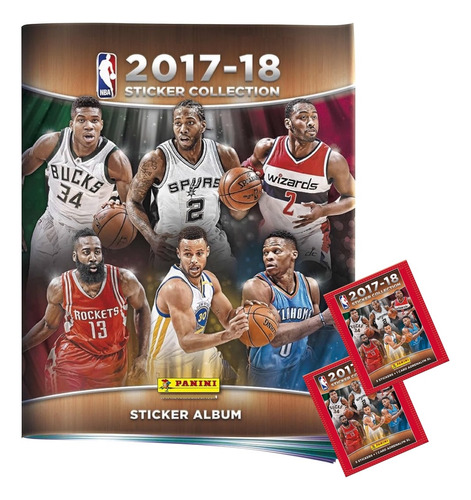 Álbum + 25 Sobres Nba 2017-2018.