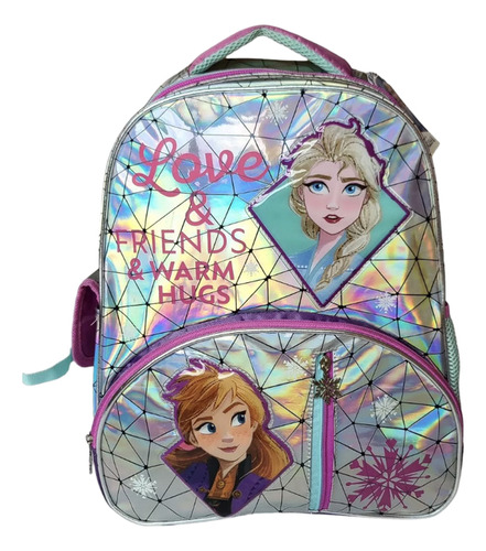 Mochila Frozen Ruz Tornasol Kinder Primaria