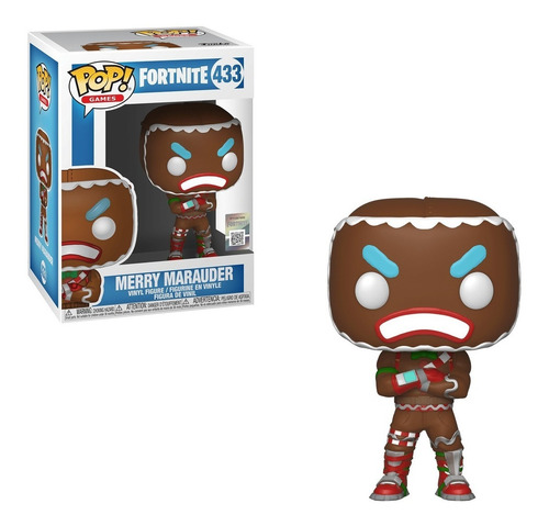 Funko Pop! 433 Merry Marauder Fortnite Original Candos