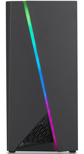 Imagen 3 de 9 de Gabinete Gamer Sentey F10 Tira Rgb M-atx Ventana Acrílico