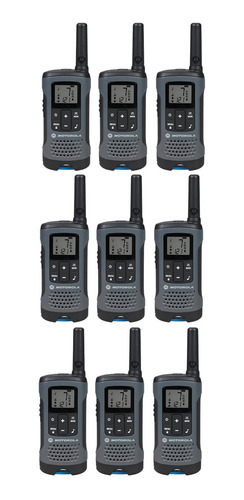 9x Handy Motorola Walkie Talkie T200tp Ivox/vox 32km