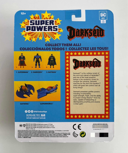 Súper Poderes Mcfarlane Toys Supermán Batman Lantern Darksei