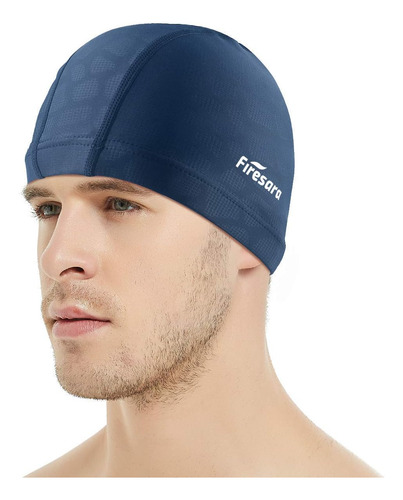 Gorro De Natación De Tela Firesara, De Alta Elasticidad