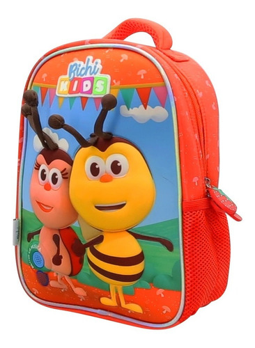 Mochila Bichikids Escolar Con Sonido Espalda