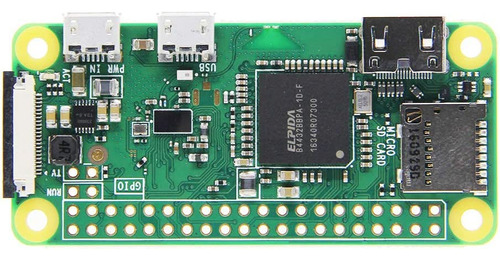 Raspberry Pi Zero W - Wifi/bluetooth 4.1, Bluetooth De Baja.