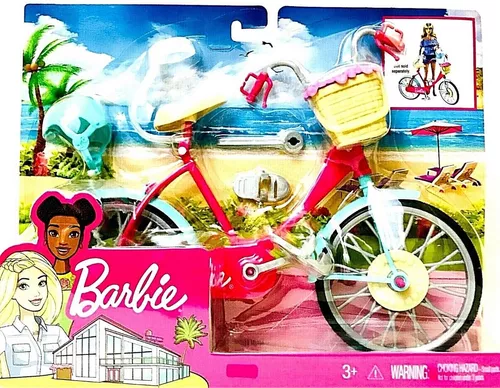 Bicicleta Barbie com Cesta de Flores - Desapegos de Roupas quase novas ou  nunca usadas para bebês, crianças e mamães. 1175486