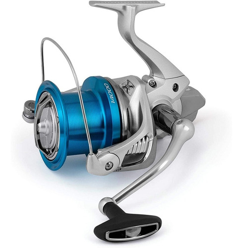 Reel Frontal Shimano Speedmaster 14000 Xsc Pesca Lance Costa Color Gris con azul Lado de la manija Derecho/Izquierdo