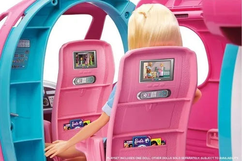 Barbie explora y descubre jet de aventuras hot sale