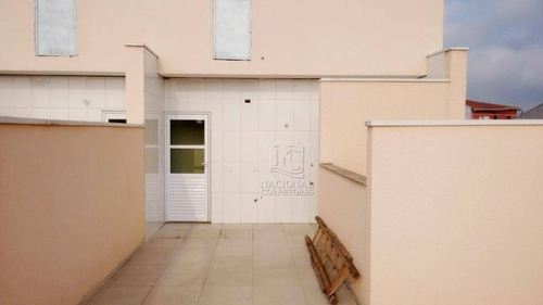 Cobertura À Venda, 74 M² Por R$ 295.000,00 - Parque Erasmo Assunção - Santo André/sp - Co0930