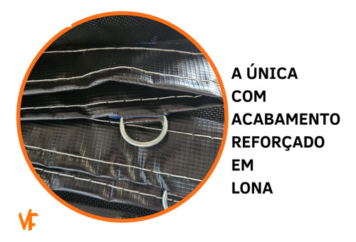 Lona Tela Proteção Caminhão Caçamba Sucata Areia 16 X 7,30