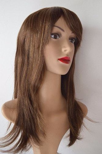 Peluca Natural Larga 55 Cms.