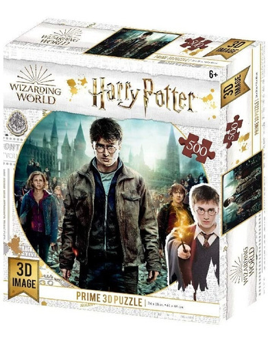 Puzzle Efecto 3d Harry Potter The Battlefield Prime 3d 500pz