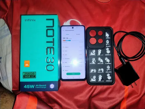 Infinix Note 30 4g Dual Sim 256 Gb Obsidian Black 8 Gb Ram (Usado)