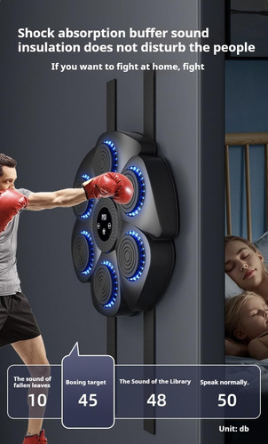 Máquina De Boxeo Silenciosa Kowca Musicbox-01 - Entrenador