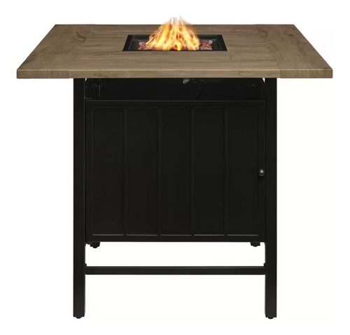 Mesa Para Jardin Con Calentador De Gas 40,000 Btu Cafe