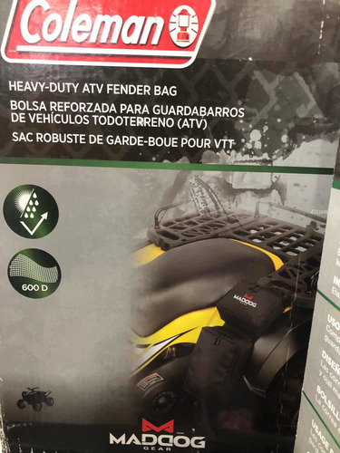 Bolso Reforzado Lateral Para Moto 4 Ruedas Atv Maddog