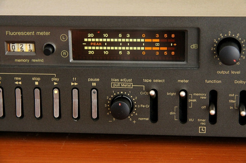 Stereo Cassette Deck D.d2 Motor Qartz Lock Sx Head (Usado)
