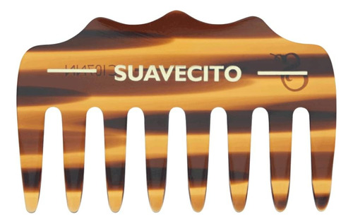 Suavecito Deluxe Rastrillo Peine De Bolsillo Acetato Ámbar P