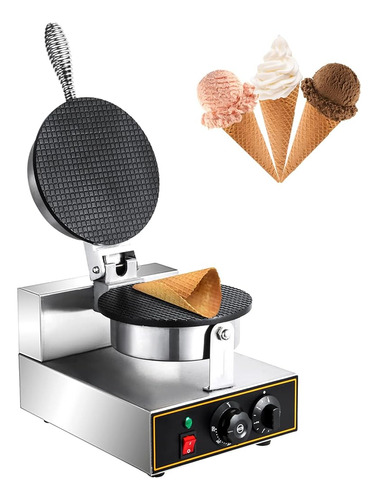 Vevor Electric Ice Cream Cone Maker 1200w Commercial Waffle 