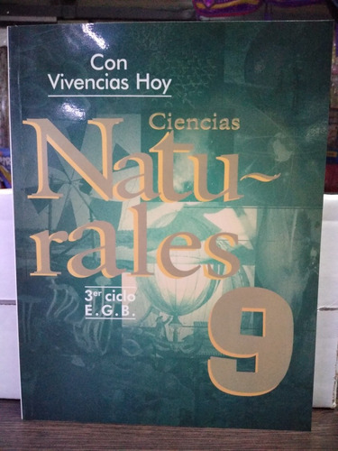 Ciencias Naturales 9° Con Vivencias Hoy Egb Ed. Harla