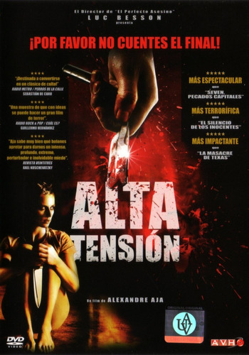 Alta Tensión ( Haute Tension ) Dvd Original
