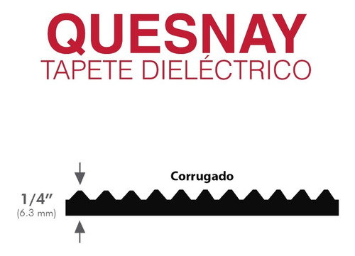 Tapete Dieléctrico Venta Por Metro Lineal Ancho 90 Cms