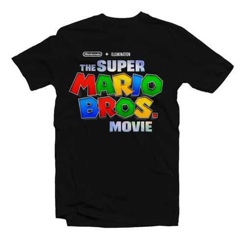 Playeras Super Mario Bros Video Game Full Color - 12 Modelos